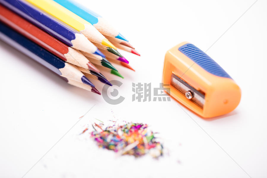 教育美术铅笔文具创意摆拍图片素材免费下载