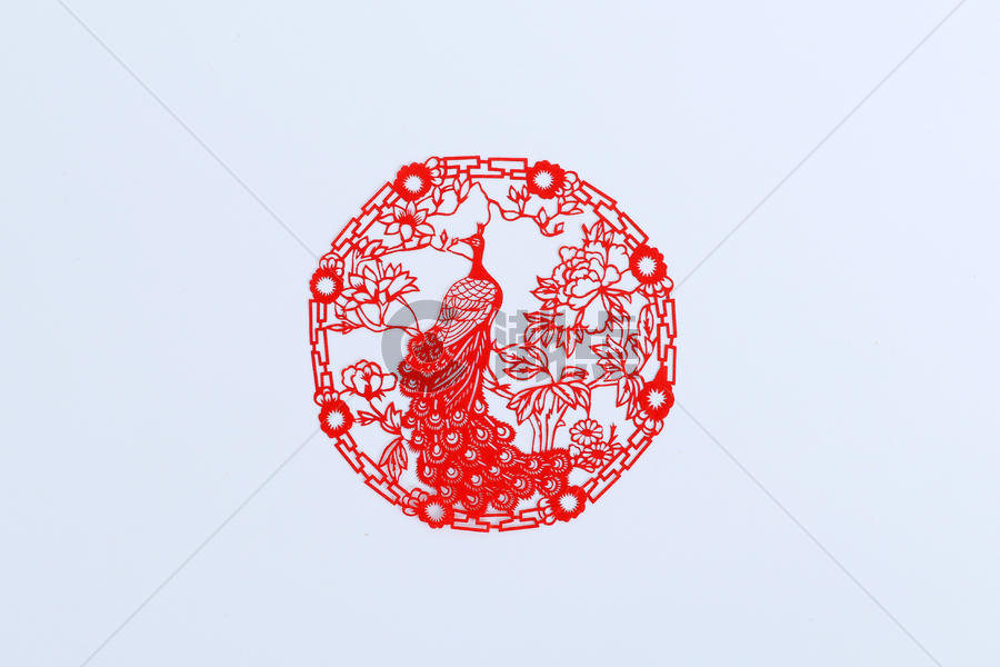 中国剪纸工艺品图片素材免费下载