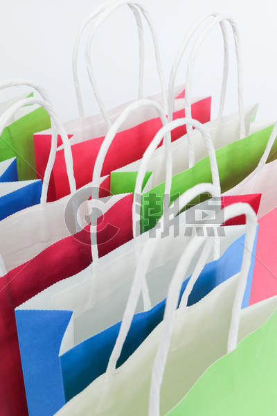多色购物袋电商素材图片素材免费下载