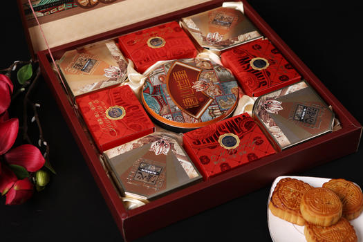 中秋月饼中秋月饼盒图片素材免费下载
