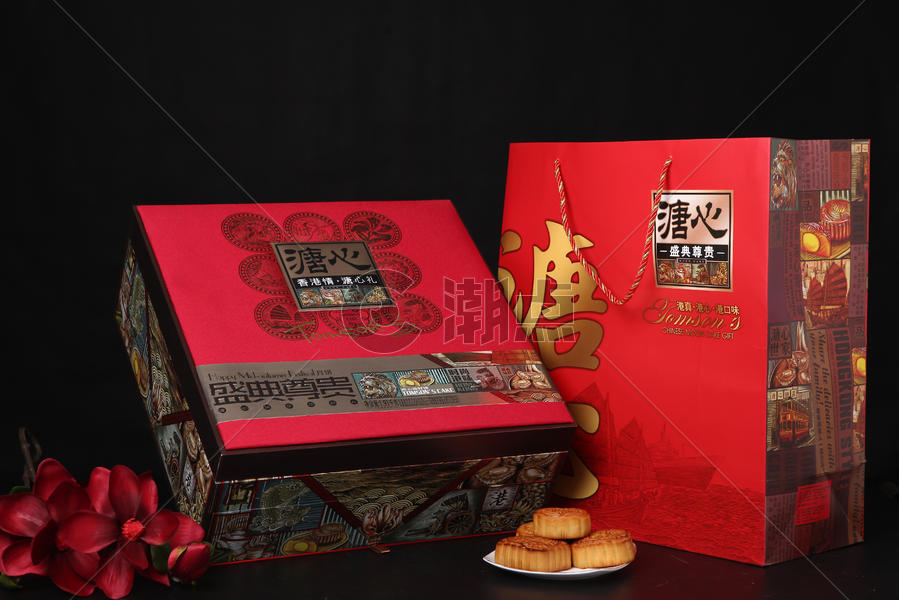 中秋月饼 中秋月饼盒图片素材免费下载