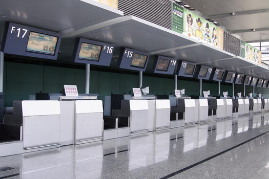 上海机场行李托运服务中心图片素材免费下载