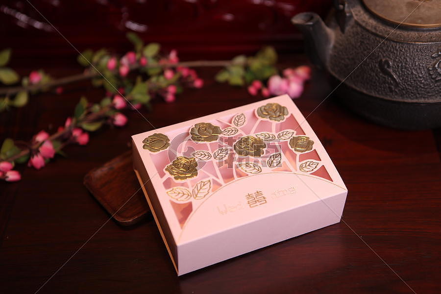 婚庆 糖盒 喜糖 礼盒图片素材免费下载
