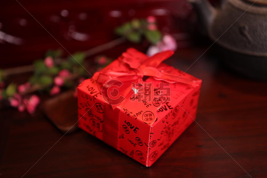 婚庆 糖盒 喜糖 礼盒图片素材免费下载