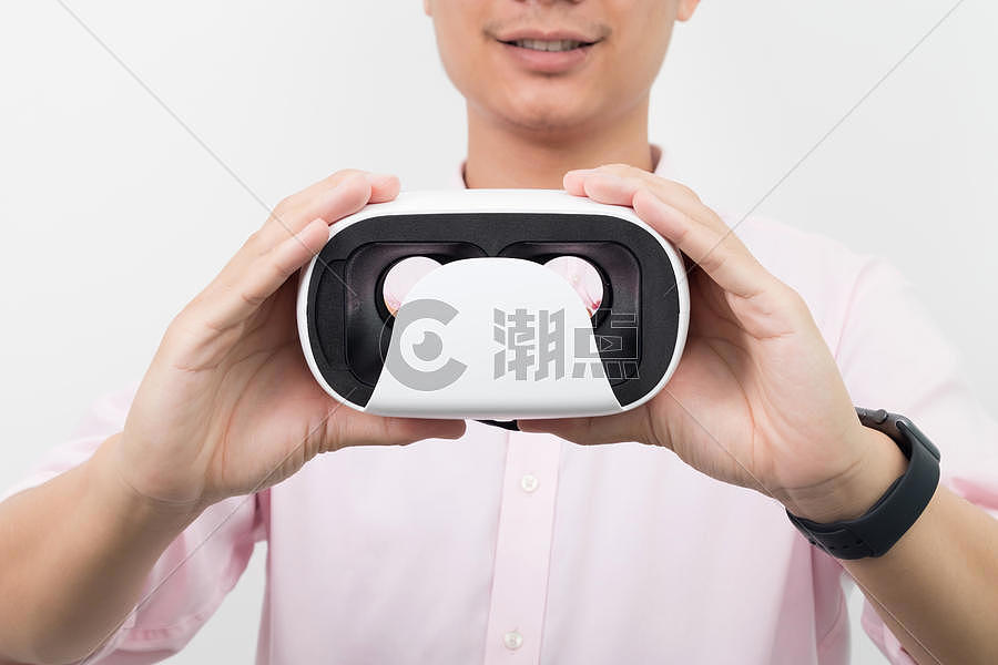 虚拟现实VR产品正面展示图片素材免费下载
