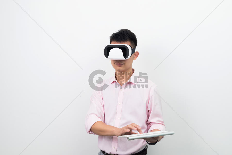虚拟现实VR商务操作图片素材免费下载
