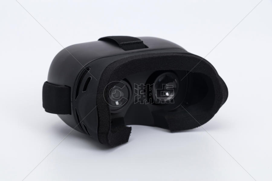 黑色VR眼镜多角度拍摄图片素材免费下载
