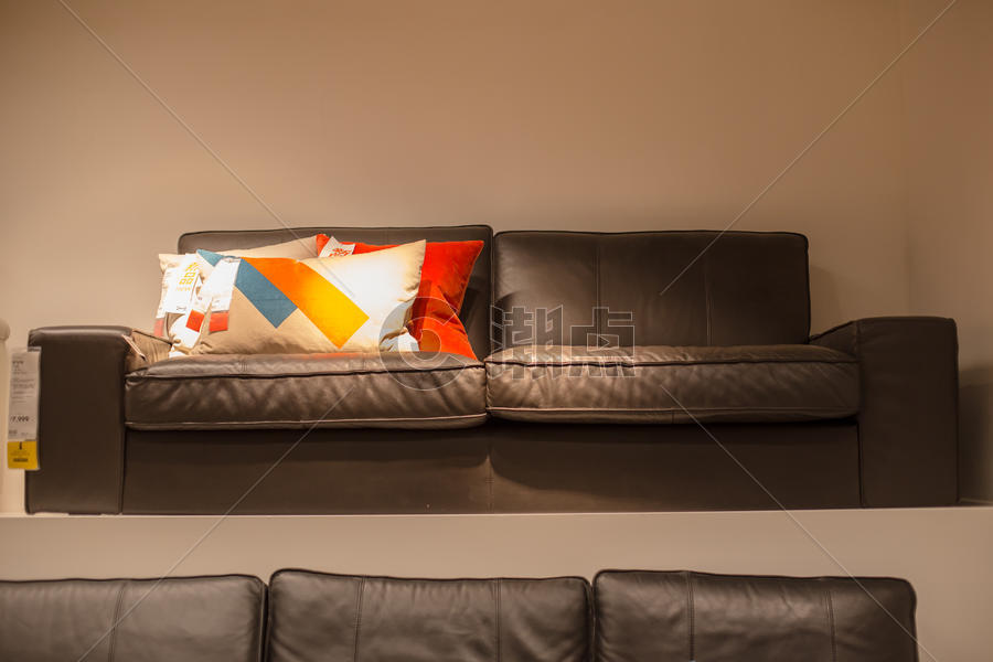 清新文艺家具沙发抱枕图片素材免费下载