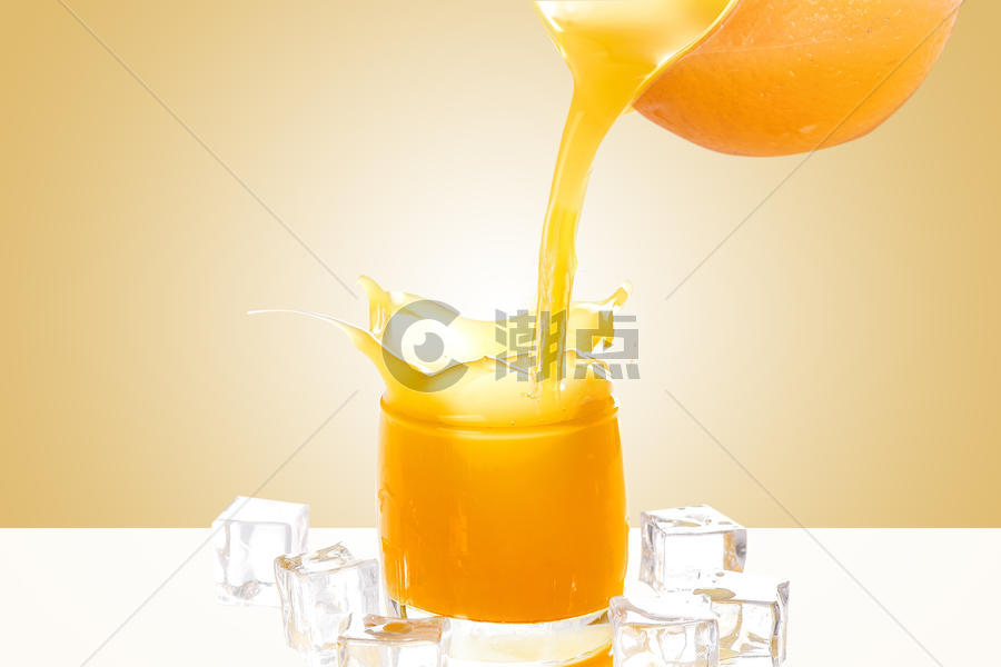 橙子茶壶图片素材免费下载