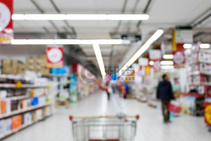 商场超市购物场景背景图片素材免费下载