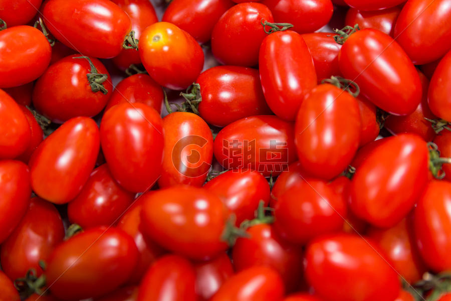 超市小蕃茄排列展示图片素材免费下载