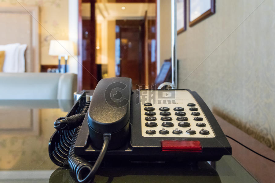 酒店电话座机图片素材免费下载