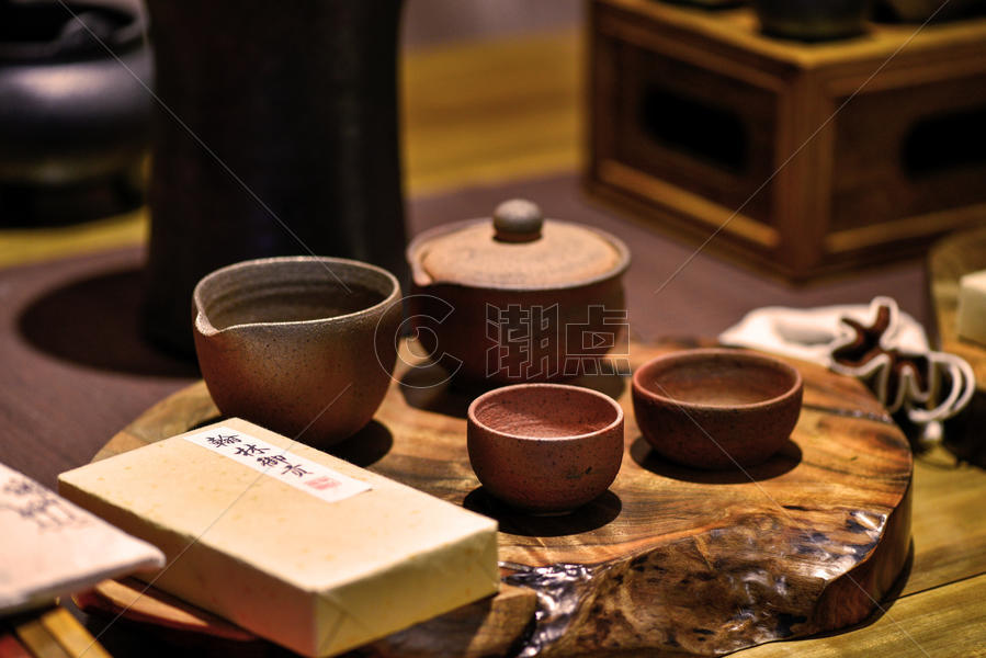 复古的茶具图片素材免费下载