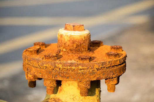 生锈的复古水管消防栓图片素材免费下载