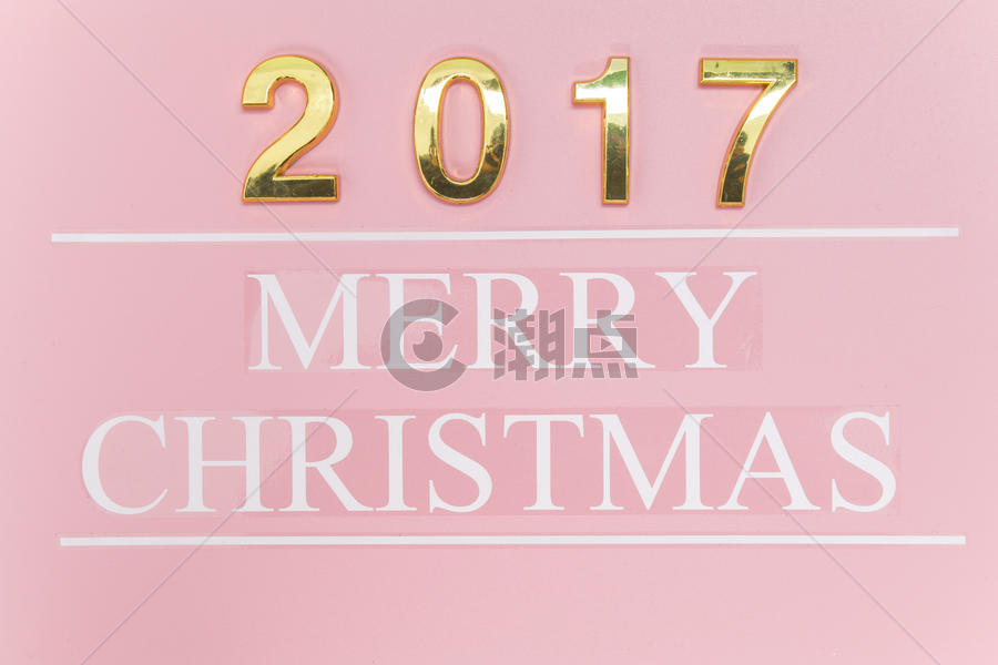 2017字体圣诞背景图片素材免费下载