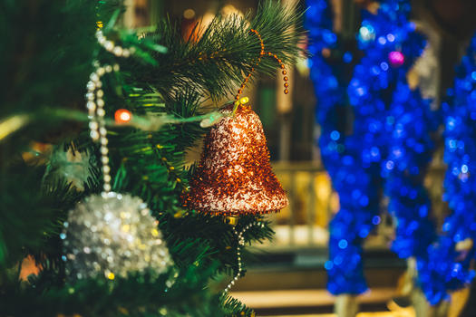 商场欢乐的圣诞节图片素材免费下载