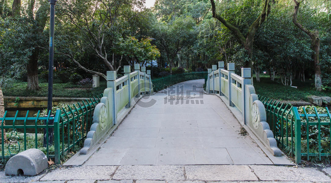杭州西湖公园设施石桥图片素材免费下载