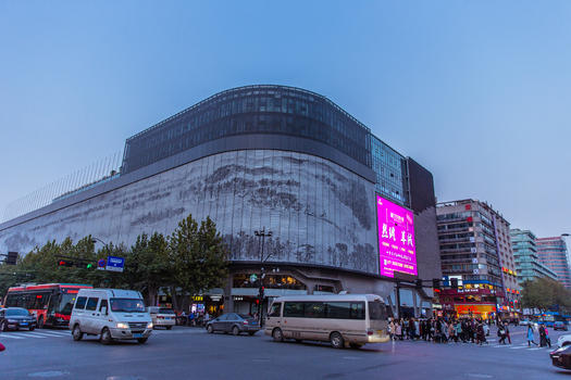 杭州大气中国风商场图片素材免费下载