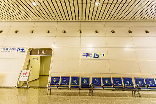 杭州东站的排椅图片素材免费下载