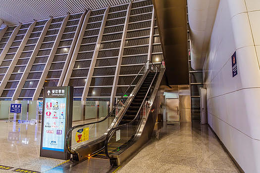 杭州东站设施扶梯图片素材免费下载