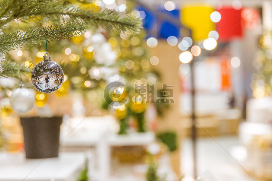 圣诞节家居商场温馨装扮图片素材免费下载