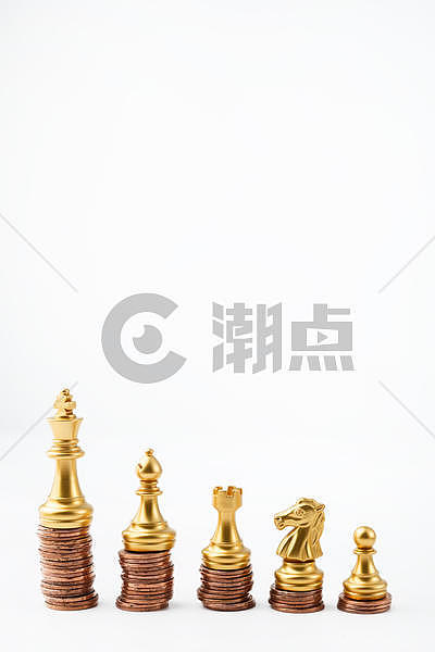 金属质感金银色国际象棋图片素材免费下载