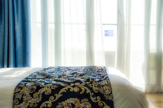 商务旅行酒店房间卧室平面设计图片素材免费下载