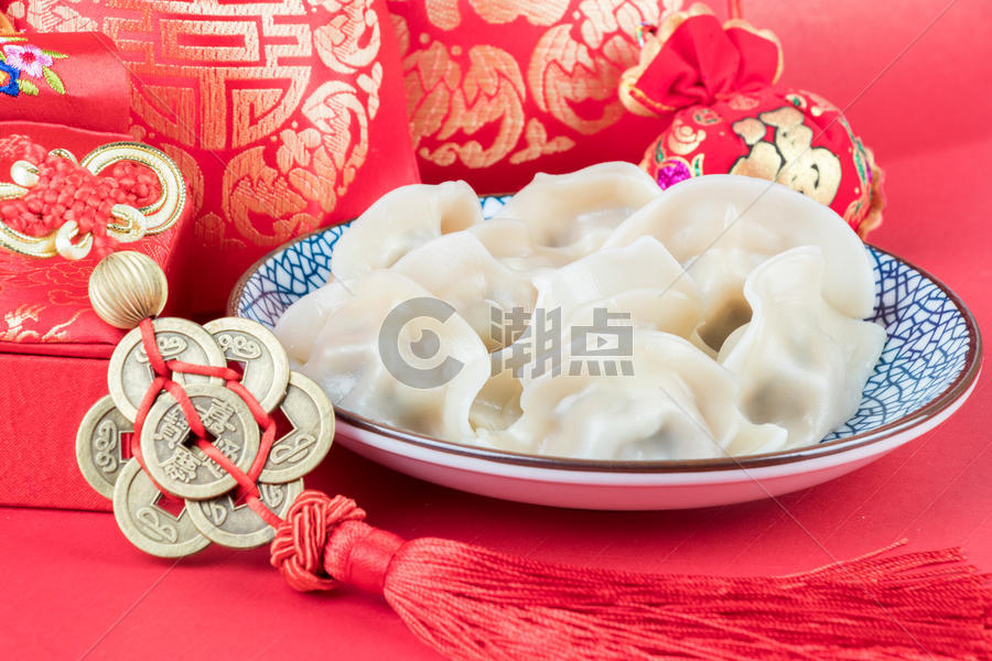 中国年传统美食水饺图片素材免费下载