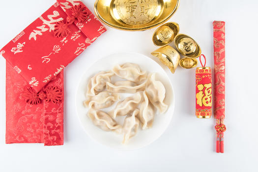 新年过年传统美食水饺图片素材免费下载