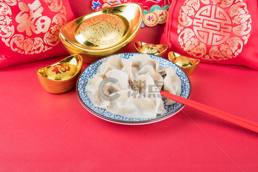 中国年传统美食水饺图片素材免费下载