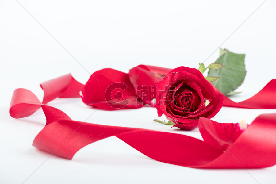 节日礼盒爱情玫瑰花图片素材免费下载