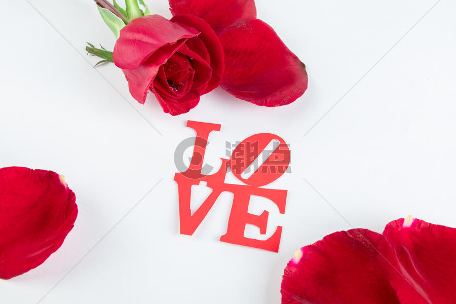 爱情玫瑰花背景图片素材免费下载