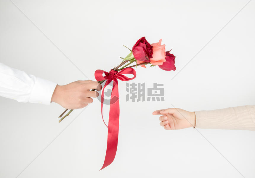 情人节玫瑰花爱情图片素材免费下载