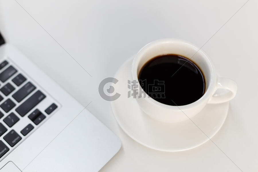 计算机和咖啡杯图片素材免费下载