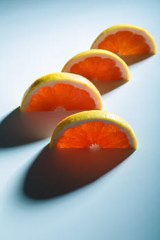 鲜橙切片图片素材免费下载