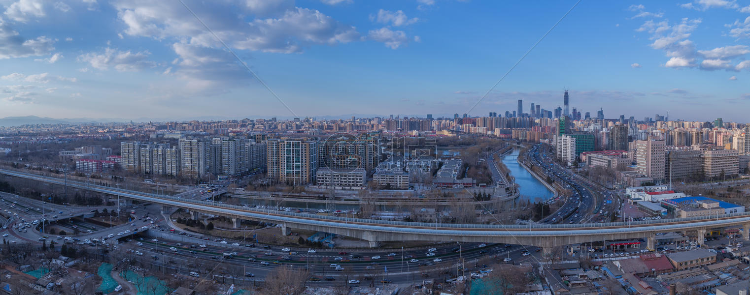 北京城爬楼俯瞰图片素材免费下载