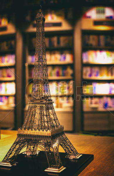 创意巴黎铁塔背景素材图片素材免费下载