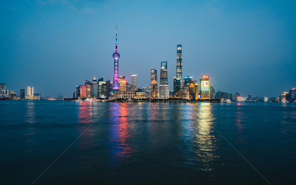 上海外滩形象照片图片素材免费下载