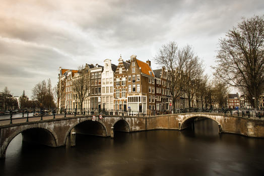 阿姆斯特丹的一角图片素材免费下载