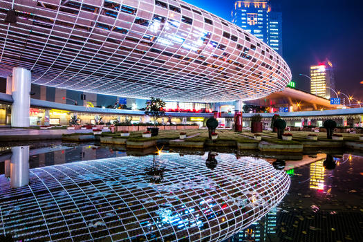 上海五角场图片素材免费下载