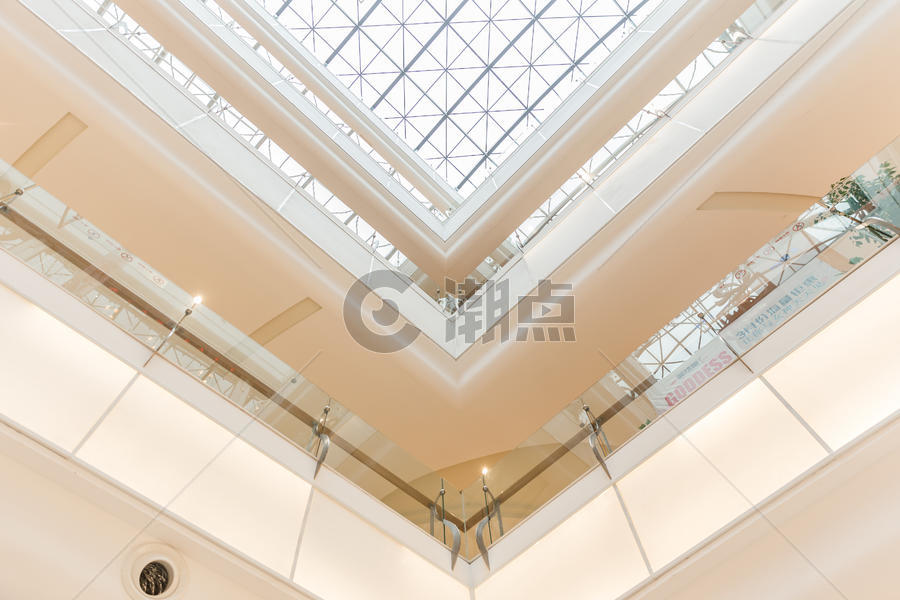 商场建筑天窗透明设计图片素材免费下载