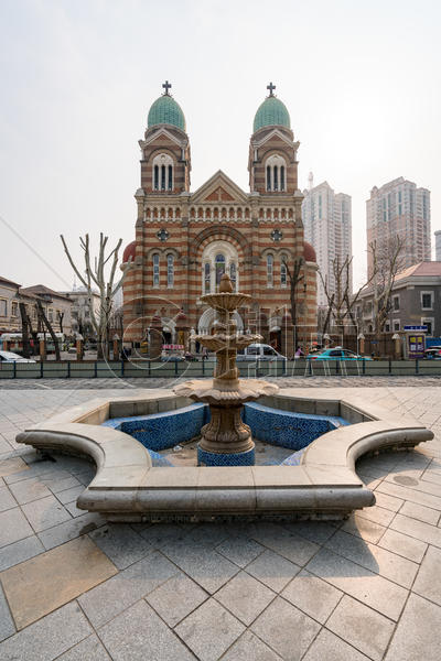天津天主教堂图片素材免费下载