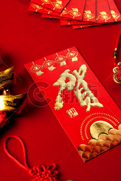 喜庆春节红包图片素材免费下载