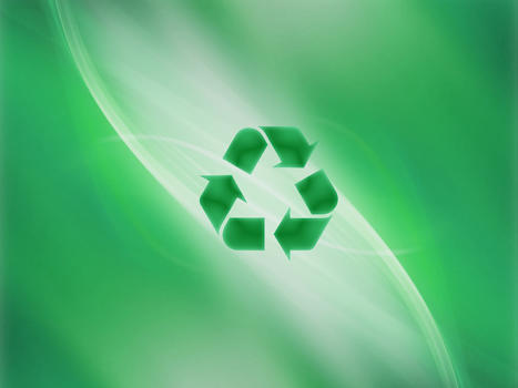 循环利用绿色背景图片素材免费下载