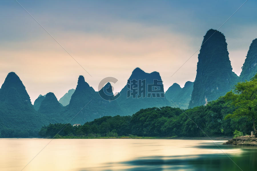 桂林山水美如画图片素材免费下载