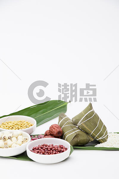 端午包粽子配料图片素材免费下载
