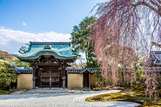 日本京都庭院图片素材免费下载