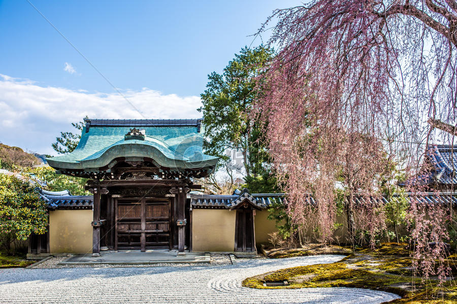 日本京都庭院图片素材免费下载