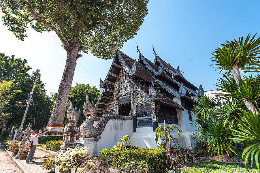 泰国清迈的寺庙图片素材免费下载