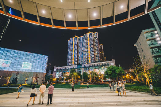 上海商业广场图片素材免费下载